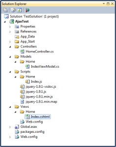 Simple AJAX ASP.NET MVC web-pages that work without JavaScript | Code Smart